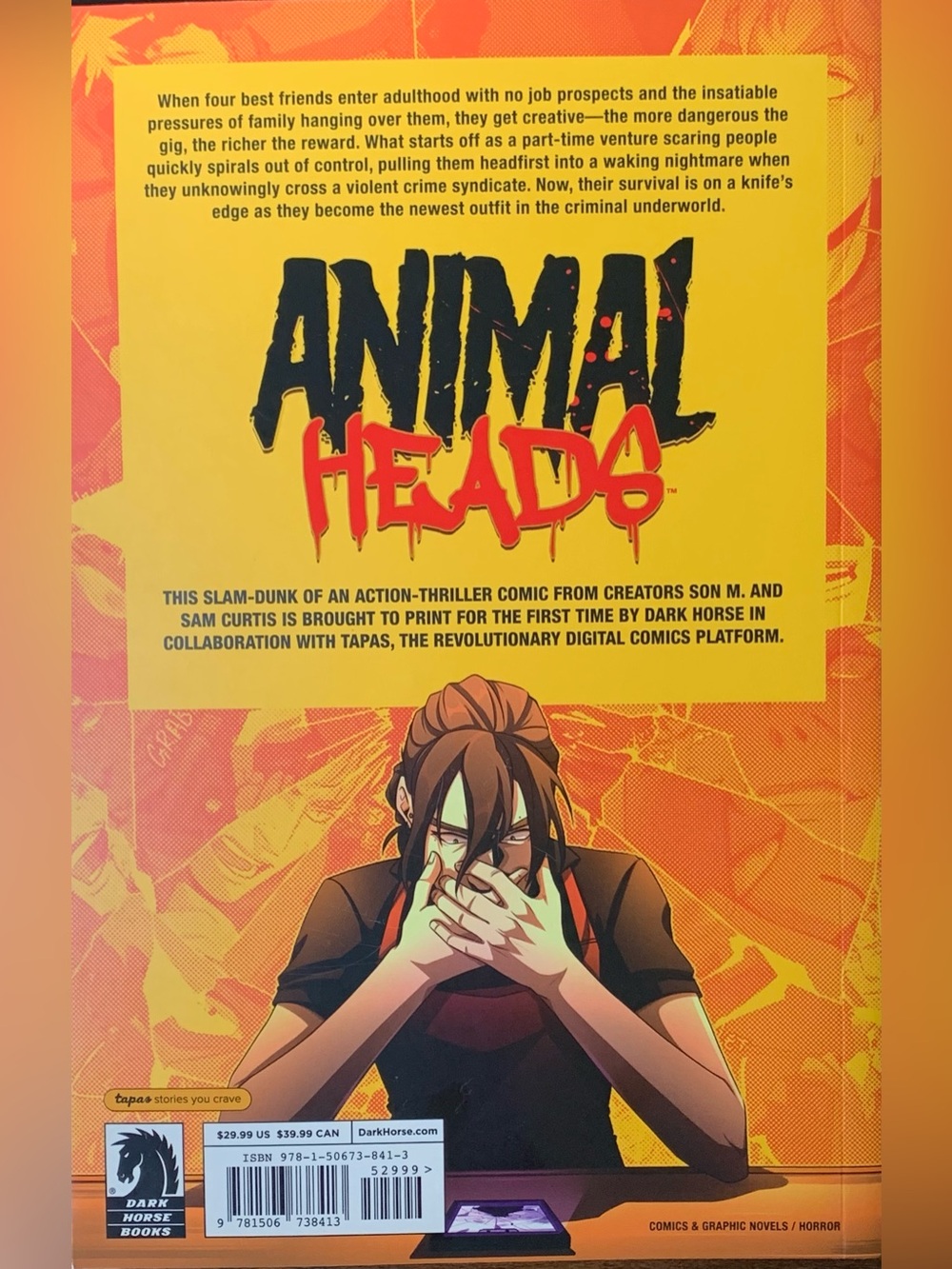 Animal Heads Graphic Novel - written by Son M. - illustrated by Sam Curtis - Picture 2 of 3